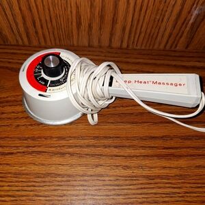 Vintage Pollenex Deluxe Deep Heat Massager Pre-owned Condition.